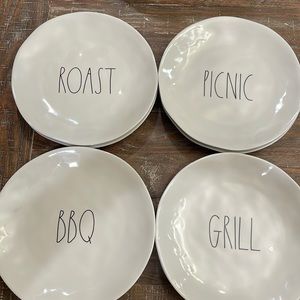 Rae Dunn melamine plates